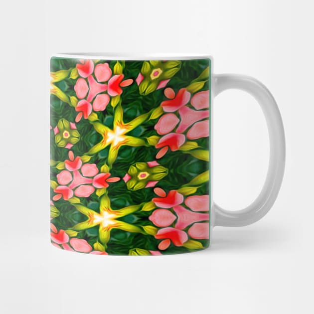 Cute Tropical Flower Pattern by PatternFlower